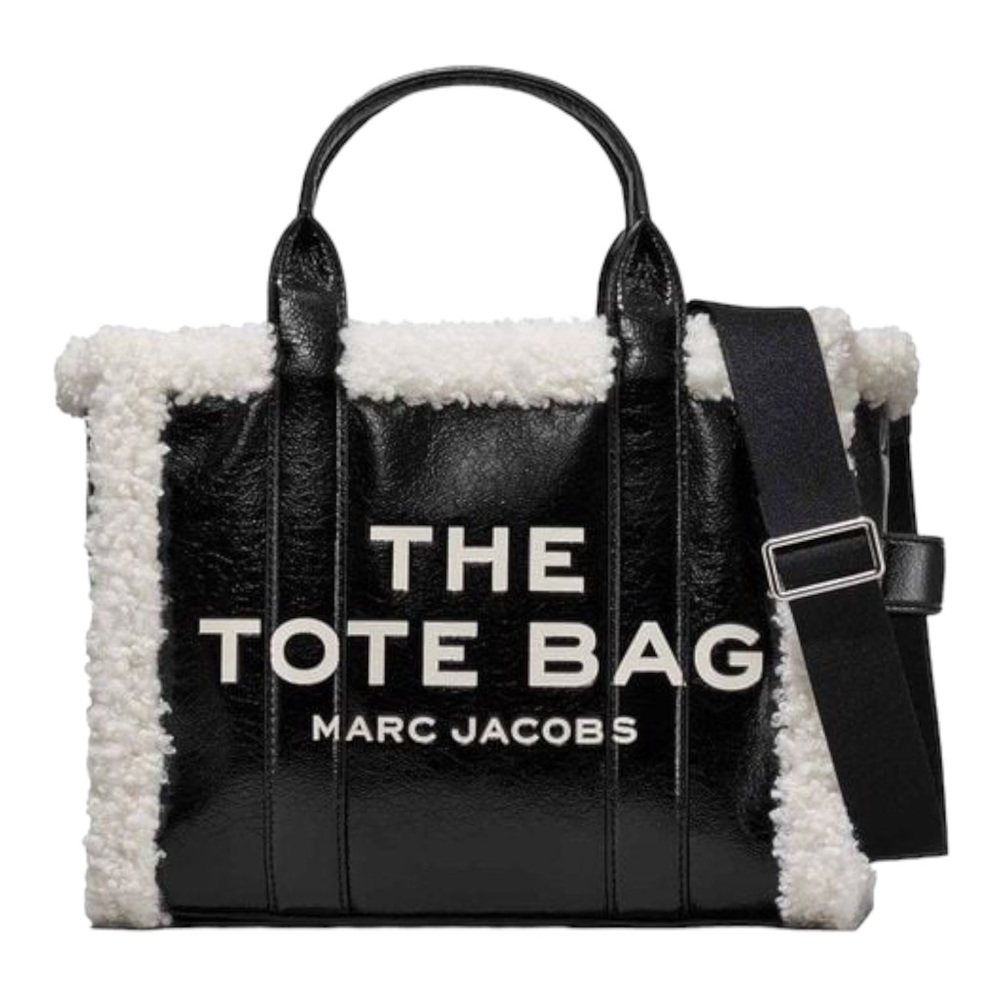 NWT Marc Jacob’s Black The Crinkle Tote Bag